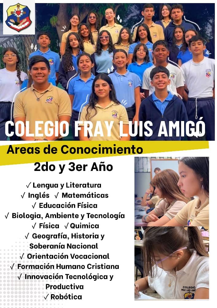 Segundo y Tercer año - Educación Media General en Ciencia y Tecnología